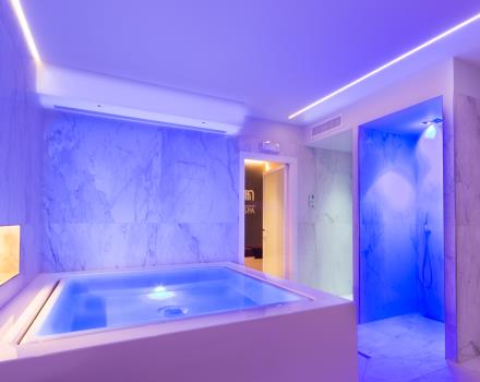 Modern and equipped spa in 4 star Best Western Hotel Nazionale Sanremo