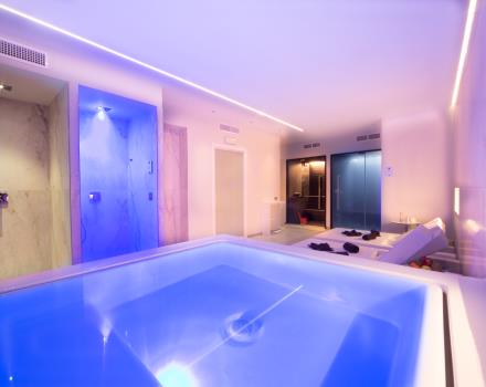 Check out the modern spa at Best Western Hotel Nazionale in the Centre of Sanremo
