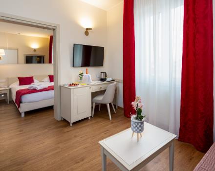 Stay in the center of Sanremo in our junior suites