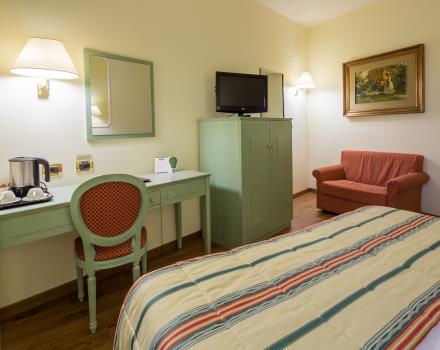 Many comforts and services in the rooms of our hotel in Sanremo centro