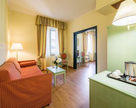 Stay with the whole family in our rooms in the center of Sanremo