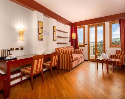 All the comfort you want in our Sanremo hotel suite