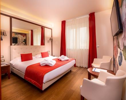 Discover the spaces of our rooms in the center of Sanremo