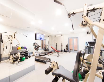 Check out the modern fitness room at Best Western Hotel Nazionale Sanremo