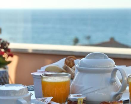 Start the day with a buffet breakfast at the Best Western Hotel Nazionale inside panoramic room!
