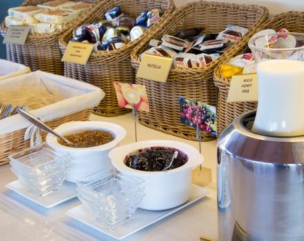 Buffet breakfast on the terrace