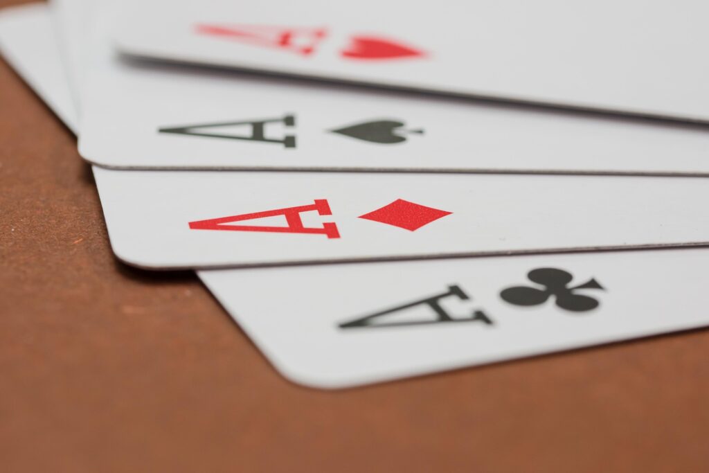 The image shows a deck of cards.